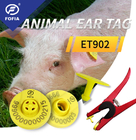 ওয়াটারপ্রুফ ইলেক্ট্রনিক ইয়ার ট্যাগ Rfid Animal ISO11784 50pcs