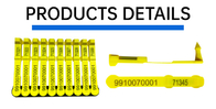 ISO11784 / 11785 বৈদ্যুতিন শিপ ট্যাগ হলুদ 134.2 Khz কাজের ফ্রিকোয়েন্সি