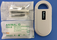RFID ISO ট্রান্সপন্ডার মাইক্রোচিপ 6 স্টিকার রিইউজেবল ইনজেক্টর 2.12*12mm ইনজেক্টেবল ট্রান্সপন্ডার সহ