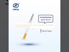 পশুদের জন্য FDX-B RFID তাপমাত্রা চিপ – ISO11784/85 সার্টিফাইড সিরিঞ্জ ট্যাগ
