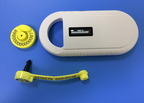 Electronic Animal RFID Ear Tag For Cattle / Cow , ICAR Certificate