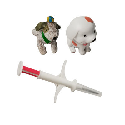 Fofia 2026 Hot Selling RFID 134.2kHz Animal ID মাইক্রোচিপ ইন্টিগ্রেট টাইপ ইয়ার ট্যাগ ZS009 গবাদি পশুর ইনজেকশনের জন্য জলরোধী