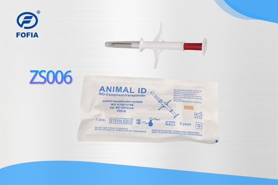 আইসিএআর প্রত্যয়িত নতুন টেকসই জলরোধী RFID প্রাণী মাইক্রোচিপ ZS006 IP67 সহ কুকুর বিড়াল গরু শূকর ভেড়া এবং পোষা প্রাণীর ইনজেকশন ট্যাগের জন্য