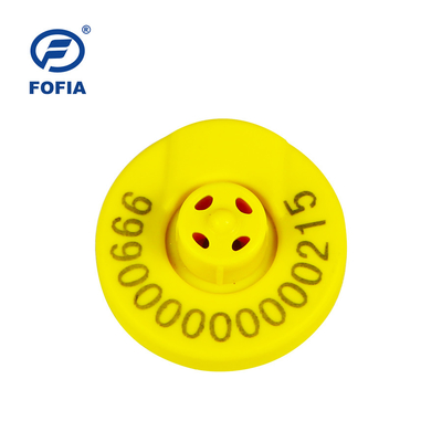 FULL ICAR সার্টিফাইড FDX-B ইয়ার ট্যাগ ET908+T901 134.2khz 30mm ব্যাসার্ধ