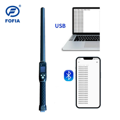 PT290 RFID স্টিক রিডার - পশু সনাক্তকরণের জন্য – ISO11784/85 FDX-B HDX সামঞ্জস্যপূর্ণ