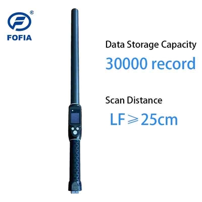 PT290 পশু সনাক্তকরণ আরএফআইডি স্টিক রিডার ISO11784/85 FDX-B HDX সামঞ্জস্যপূর্ণ