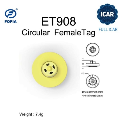 ICAR 125KHZ/134.2KHZ RFID পশু কানের ট্যাগ পশু ট্র্যাকিং জন্য ইলেকট্রনিক RFID নিম্ন ফ্রিকোয়েন্সি