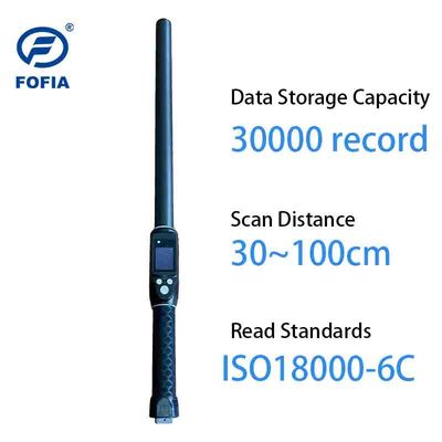 ব্লুটুথ 5 এবং ওয়াটারপ্রুফ হাউজিং সহ ISO11784 85 FDX B HDX এবং ID64 ট্যাগ সমর্থনকারী কমপ্যাক্ট RFID স্টিক রিডার