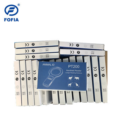 রিচার্জেবল লিথিয়াম ব্যাটারি চালিত আরএফআইডি মাইক্রোচিপ স্ক্যানার যা সনাক্তকরণ প্রক্রিয়াকে সহজ করে