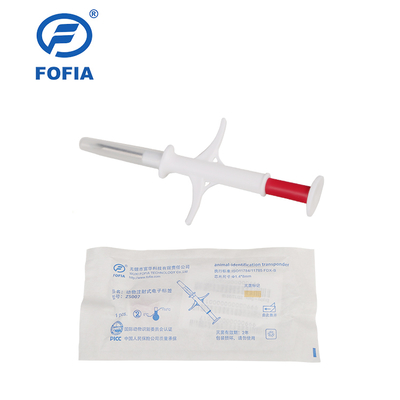 পশু আইডি মাইক্রোচিপ ISO11784/5 Fdx-b R/w স্ট্যান্ডার্ড সহ পশু তাপমাত্রা নিয়ন্ত্রণ সিস্টেমের জন্য