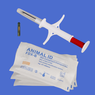 পশু আইডি মাইক্রোচিপ ISO11784/5 Fdx-b R/w স্ট্যান্ডার্ড সহ পশু তাপমাত্রা নিয়ন্ত্রণ সিস্টেমের জন্য