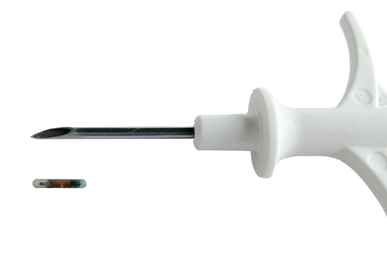 পশু আইডি মাইক্রোচিপ ISO11784/5 Fdx-b R/w স্ট্যান্ডার্ড সহ পশু তাপমাত্রা নিয়ন্ত্রণ সিস্টেমের জন্য