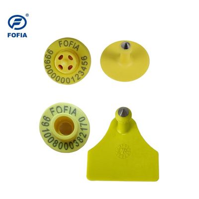 ব্যক্তিগতকৃত গবাদি পশু সনাক্তকরণের জন্য কাস্টমাইজযোগ্য প্লাস্টিকের ভেড়ার কানের ট্যাগ