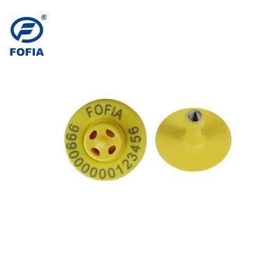 সম্পূর্ণ ICAR ET908 গোলাকার ইলেকট্রনিক কান ট্যাগ, BLE রিডার সহ পশু সনাক্তকরণের জন্য এবং ISO11784/5 অ-শেয়ার্ড ICAR কোড