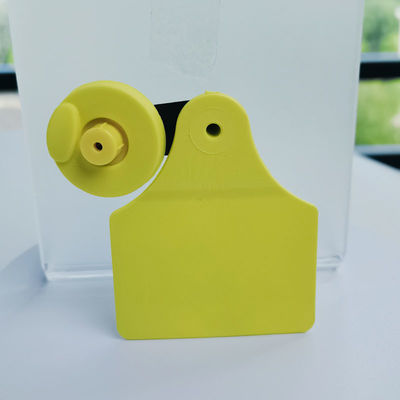134.2KHz ISO11784/5 FDX-B Animal Ear Tags For Cattle: Advanced RFID Livestock Tracking And Management Solution