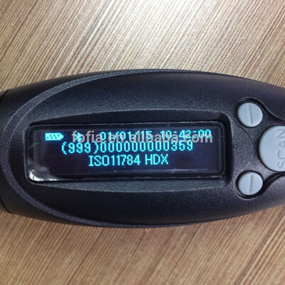 অপারেশন আর্দ্রতা ৫ থেকে ৯০ শতাংশ পিভিসি ফফিয়া পিটি২৮০ স্টিক রিডার ফর ইয়ার ট্যাগ গবাদি পশু সনাক্তকরণ স্ক্যানার