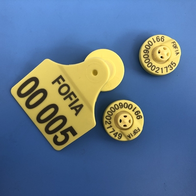 সম্পূর্ণ আইসিএআর-সার্টিফাইড আরএফআইডি ইলেকট্রনিক কানের ট্যাগ পশুপালন ট্র্যাকিংয়ের জন্য উন্নত টেম্পারপ্রুফ অ্যানিমাল আইডি ম্যানেজমেন্ট সিস্টেম দুগ্ধজাত গরু, ভেড়া, ছাগল, শূকর এবং গবাদি পশুর জন্য