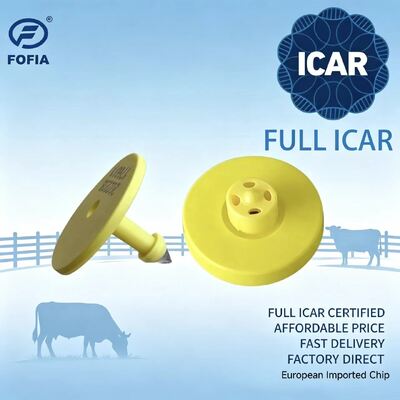 এফডিএক্স-বি টিপিইউ প্রযুক্তি সমর্থিত শনাক্তকরণ এবং ট্র্যাকিং সমর্থিত গবাদি পশু ব্যবস্থাপনার জন্য সম্পূর্ণ ICAR সার্টিফাইড টেকসই ইলেকট্রনিক ইয়ার ট্যাগ