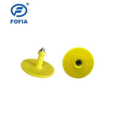 Fofia ICAR ET926 জলরোধী RFID টিপিইউ পশু কানের ট্যাগ FDX-B 134.2Khz EM4305 চিপস গবাদি পশু গবাদি পশু শূকর ভেড়া
