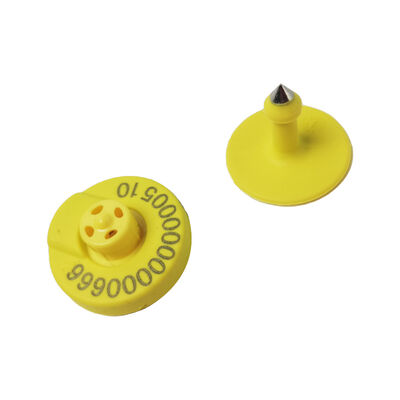 RFID FDX HDX পশুর ইলেক্ট্রনিক কানের ট্যাগ 134.2KHz পশুসম্পদ শূকর ভেড়া গবাদি পশু