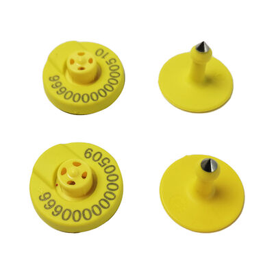 RFID FDX HDX পশুর ইলেক্ট্রনিক কানের ট্যাগ 134.2KHz পশুসম্পদ শূকর ভেড়া গবাদি পশু