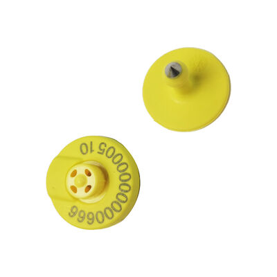 RFID FDX HDX পশুর ইলেক্ট্রনিক কানের ট্যাগ 134.2KHz পশুসম্পদ শূকর ভেড়া গবাদি পশু