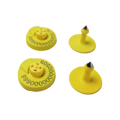 RFID FDX HDX পশুর ইলেক্ট্রনিক কানের ট্যাগ 134.2KHz পশুসম্পদ শূকর ভেড়া গবাদি পশু
