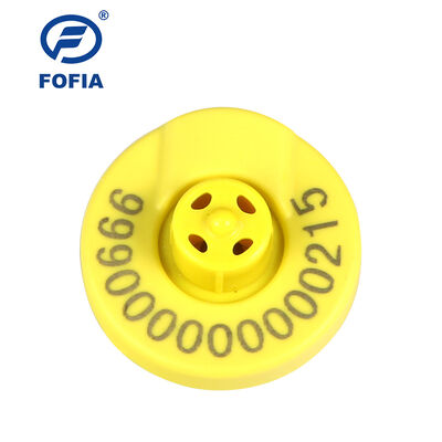 FOFIA 134.2KHZ Rfid বোতাম ঈদ জিপিএস কানের ট্যাগ গবাদি পশু জন্য
