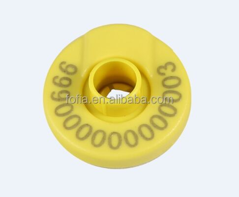 FOFIA 134.2KHZ Rfid বোতাম ঈদ জিপিএস কানের ট্যাগ গবাদি পশু জন্য