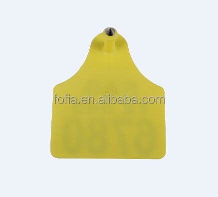 FOFIA 134.2KHZ Rfid বোতাম ঈদ জিপিএস কানের ট্যাগ গবাদি পশু জন্য