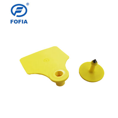 ICAR Fofia T904 পশুর কানের ট্যাগ চিপ নতুন উচ্চ মানের RFID TPU লেজার কোডিং 3 বছরের ওয়ারেন্টি খামার-ব্যবহারের গবাদি পশু ভেড়া ট্র্যাকিং 0.01g