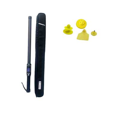 Durable Waterproof Long Range 134.2kHz RFID Ear Tag Reader ISO11784/5 Protocol 30-100cm Reading Distance PVC Material for