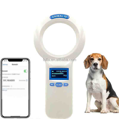 Waterproof Plastic FOFIA PT200 RFID Card Reader 128x64 OLED Screen Long Distance Reading (10-20m) ISO11784/5 Protocol 860-960mhz