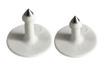 350N Tension Custom Cattle Ear Tags For Tracking Livestock , Yellow Color