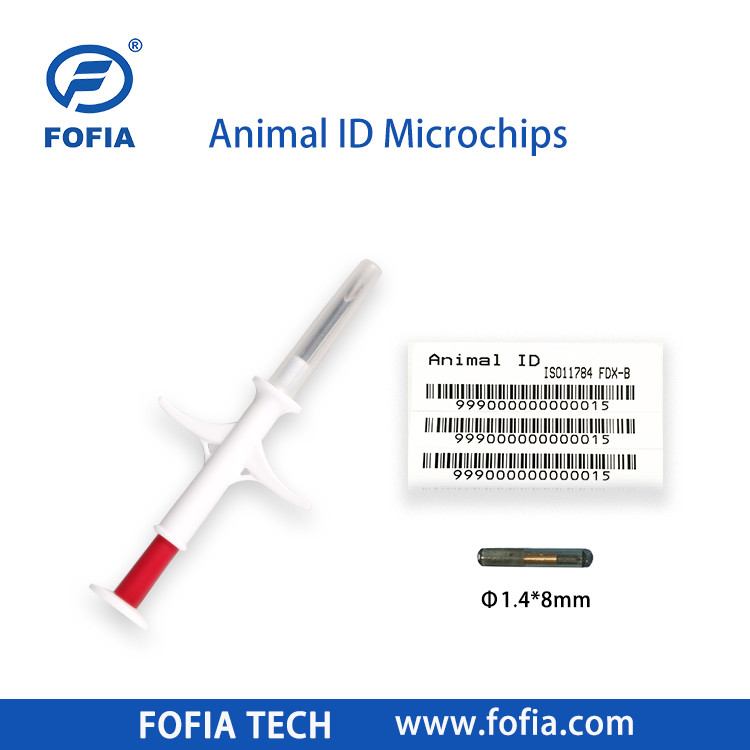 20 বছর পারফরম্যান্স Rfid পশু চিপ পোষা প্রাণী আইডি ইনজেকশনযোগ্য মাইক্রোচিপস পশুদের জন্য