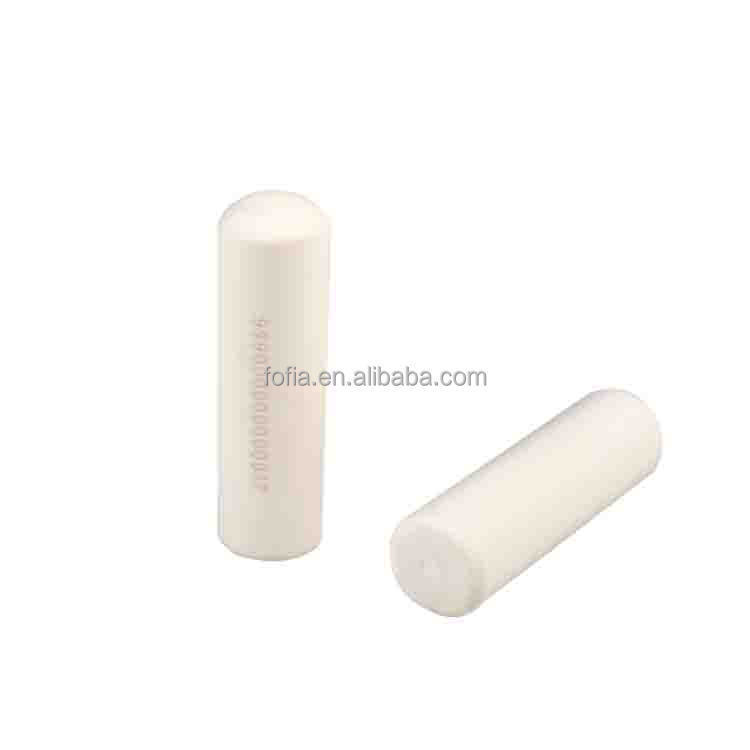 বায়োকেরামিক আরএফআইডি গবাদি পশু ইয়ারট্যাগ 15 বিট কোডিং লেজার ইটচিং 134.2kHz ওয়াটারপ্রুফ পশু সনাক্তকরণ বলাস ট্যাগ