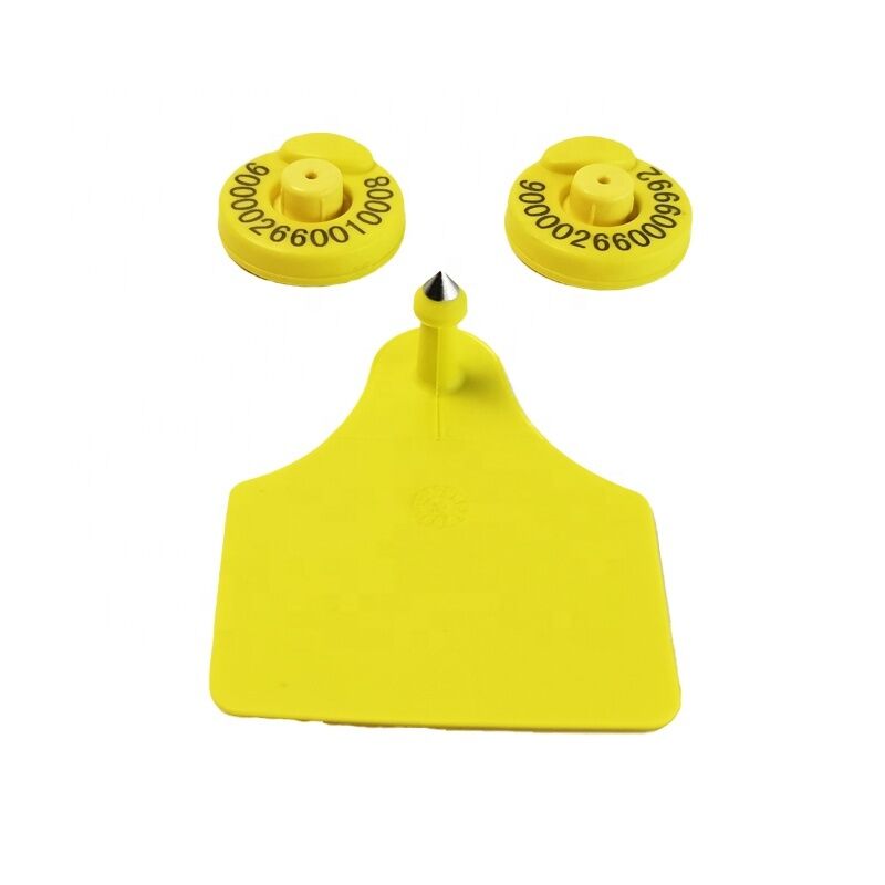 134.2KHz RFID Ear Tag for Livestock Management প্রাণী সনাক্তকরণ টেনশন 350N